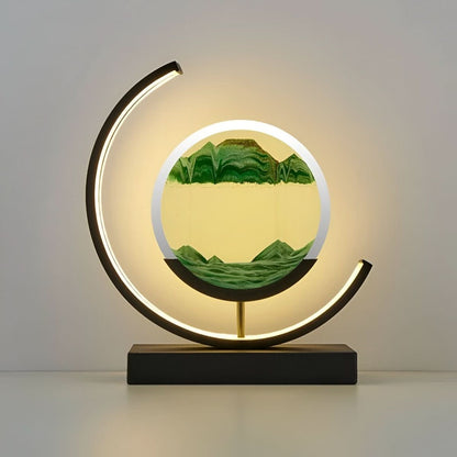 Sand Glow LED Floor Lamp — Dimmable 3 Light Tones 7