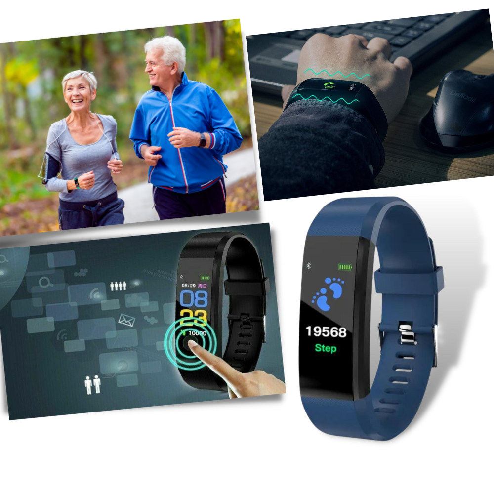 Senior Smartwatch — Heart Rate & Blood Pressure Tracking 1