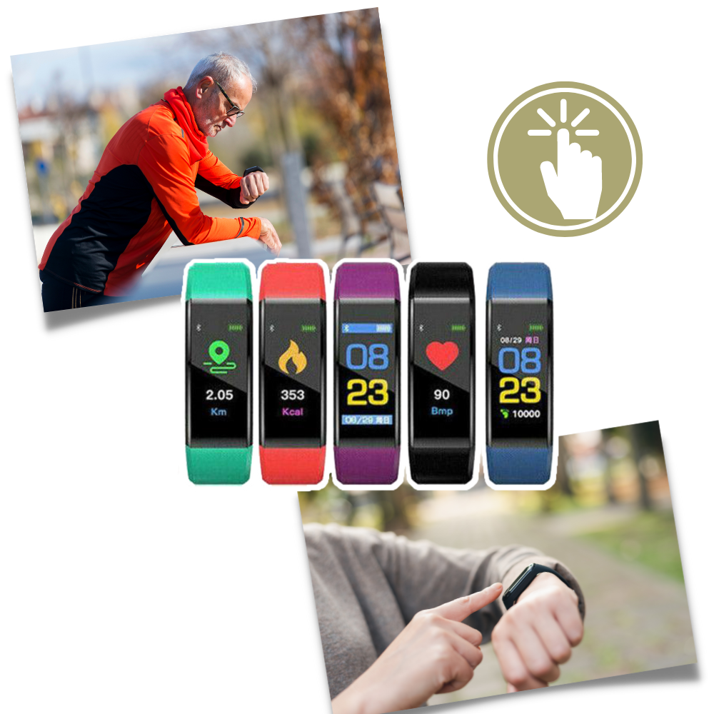 Senior Smartwatch — Heart Rate & Blood Pressure Tracking 2