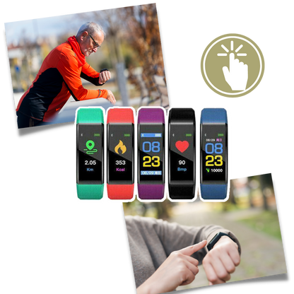 Senior Smartwatch — Heart Rate & Blood Pressure Tracking 2