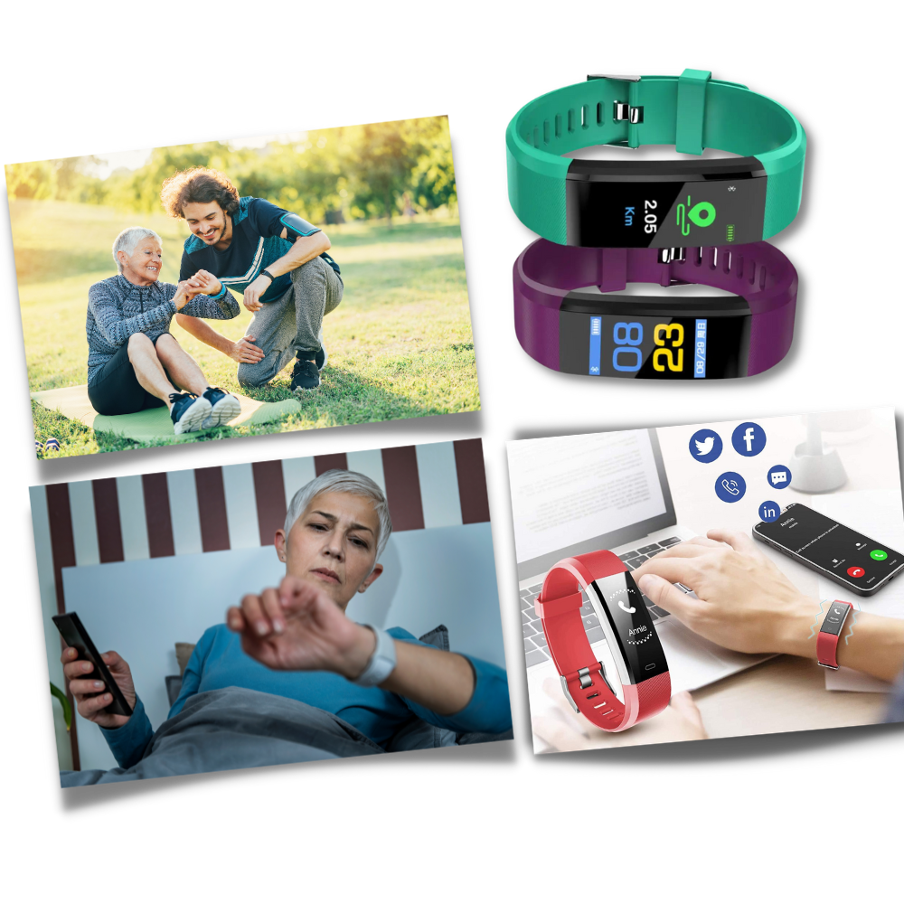 Senior Smartwatch — Heart Rate & Blood Pressure Tracking 6