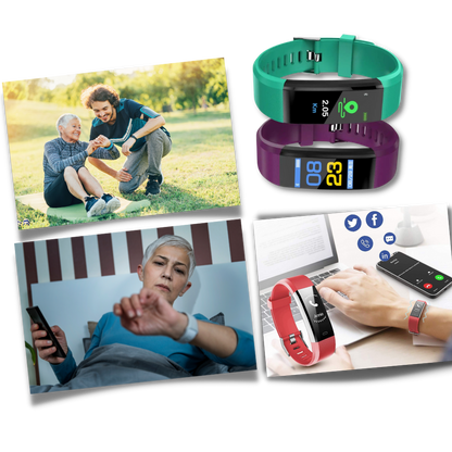 Senior Smartwatch — Heart Rate & Blood Pressure Tracking 6