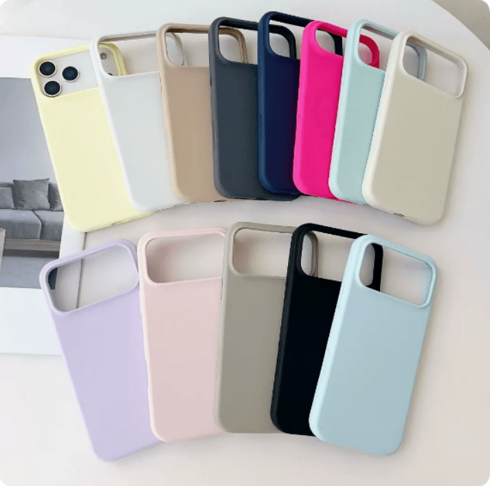 Silicone iPhone Case with MagSafe & Shockproof Edges 1