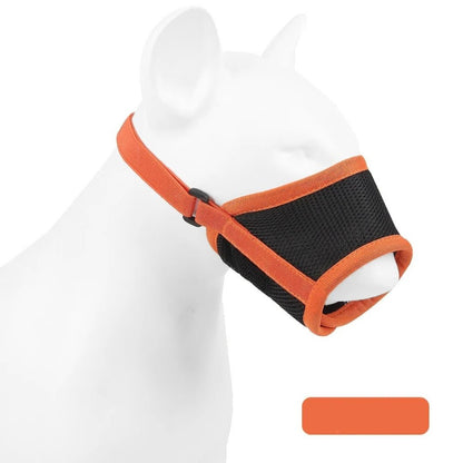 Soft Mesh Dog Muzzle — Breathable & Adjustable Fit 12