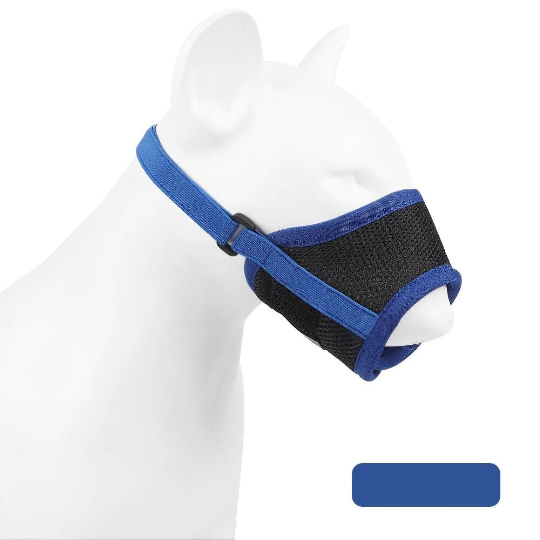 Soft Mesh Dog Muzzle — Breathable & Adjustable Fit 14