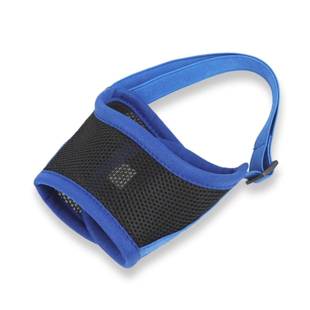 Soft Mesh Dog Muzzle — Breathable & Adjustable Fit 17