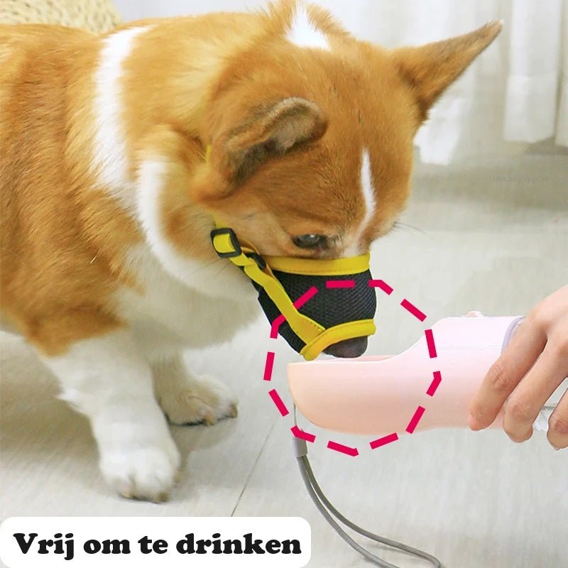 Soft Mesh Dog Muzzle — Breathable & Adjustable Fit 3