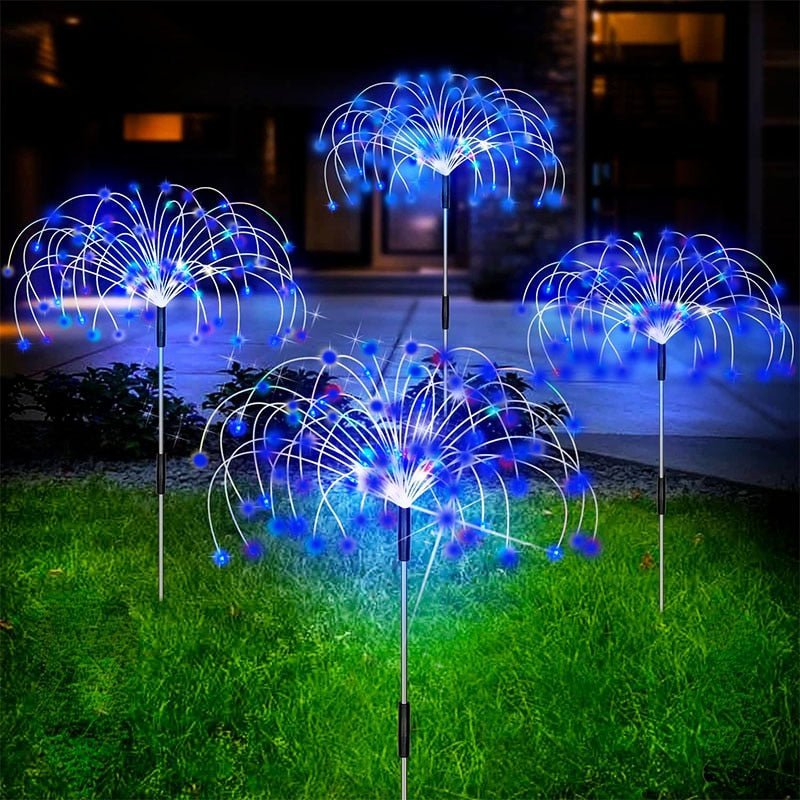 Solar Firework Garden Light — Waterproof 120-LED Display 10
