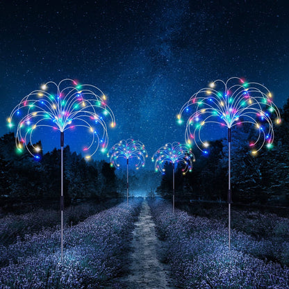 Solar Firework Garden Light — Waterproof 120-LED Display 13