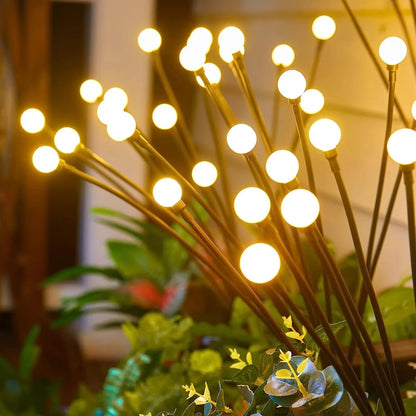 Solar Garden LED Lamp — Warm Eco Firefly Lighting 1
