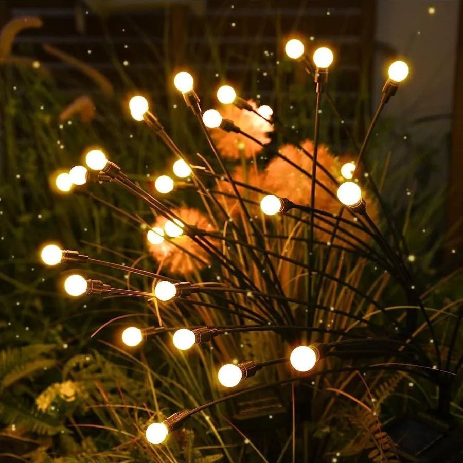 Solar Garden LED Lamp — Warm Eco Firefly Lighting 8