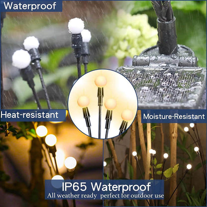 Solar Garden LED Light With Auto Dusk Sensor 5