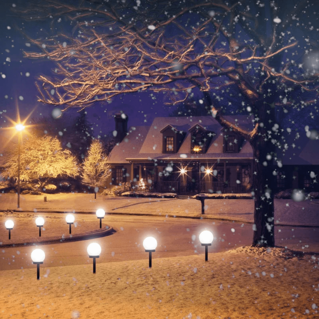 Solar Garden Lights — Waterproof Set of 3 4