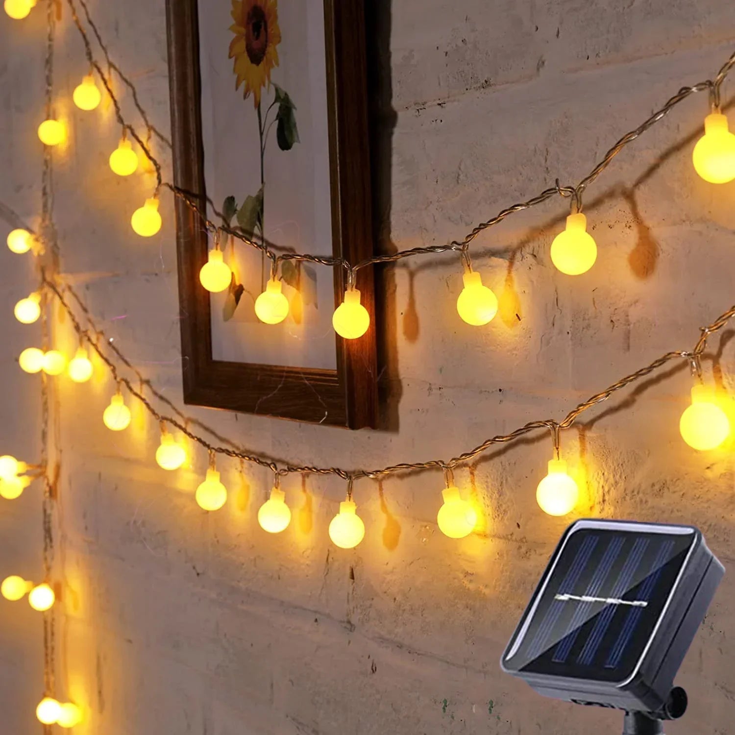 Solar Garden String Lights — Weatherproof LED Chain 1
