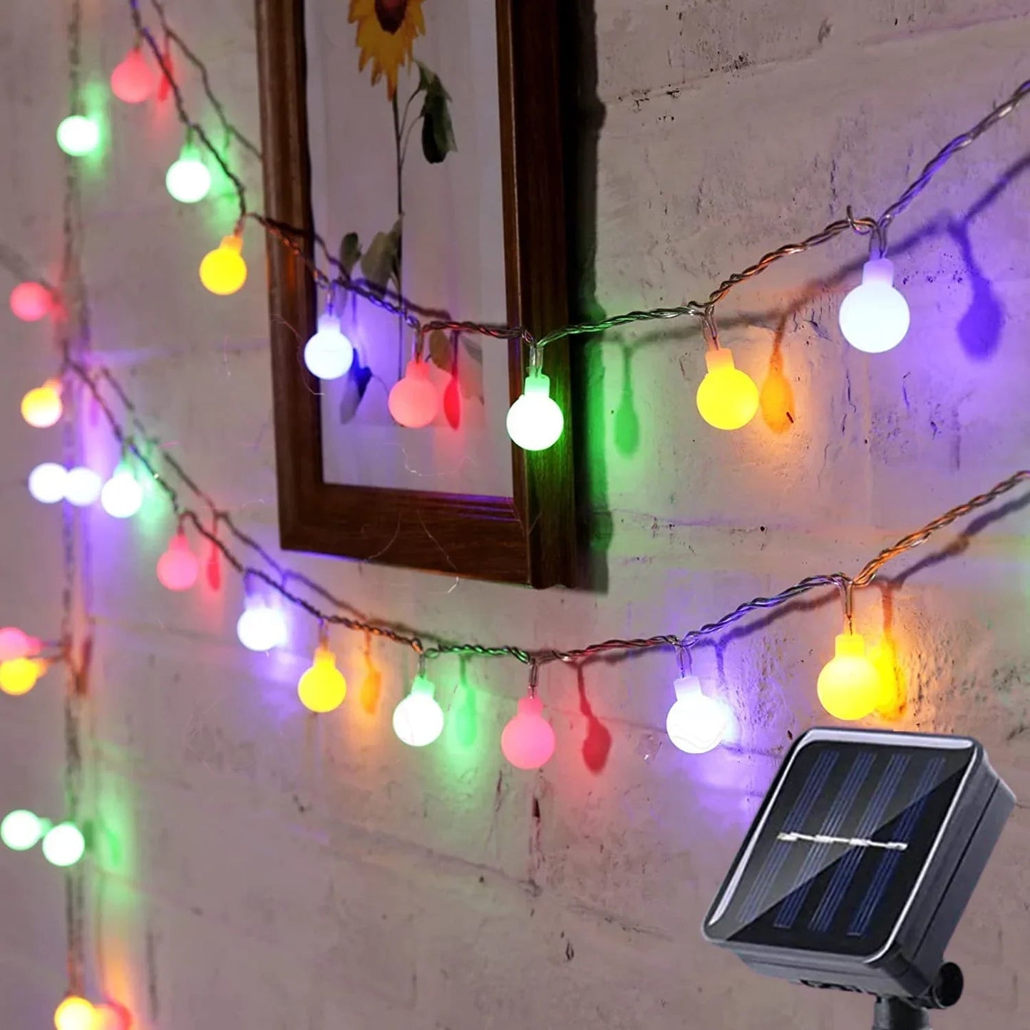 Solar Garden String Lights — Weatherproof LED Chain 5