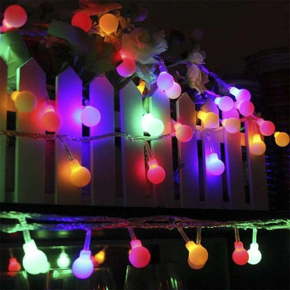 Solar Garden String Lights — Weatherproof LED Chain 6
