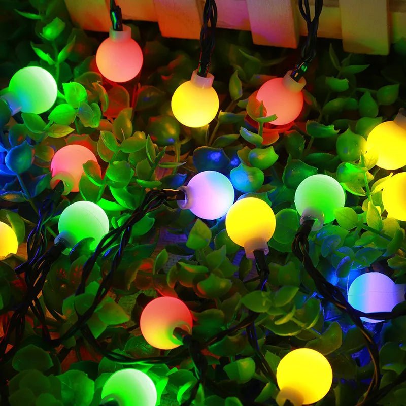 Solar Garden String Lights — Weatherproof LED Chain 8