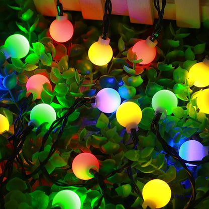 Solar Garden String Lights — Weatherproof LED Chain 8