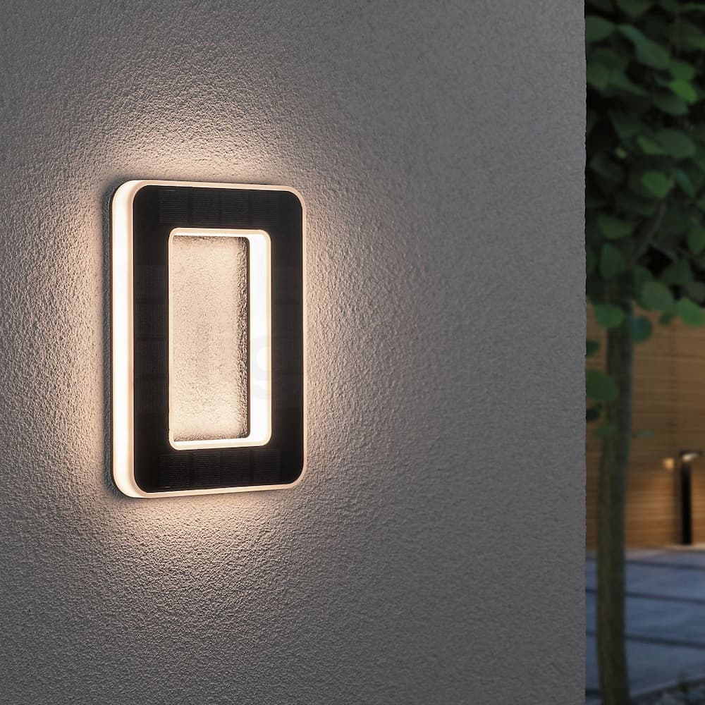 Solar Illuminated House Number With Dusk Sensor 1