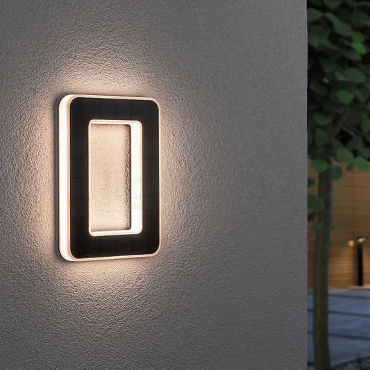 Solar Illuminated House Number With Dusk Sensor 1