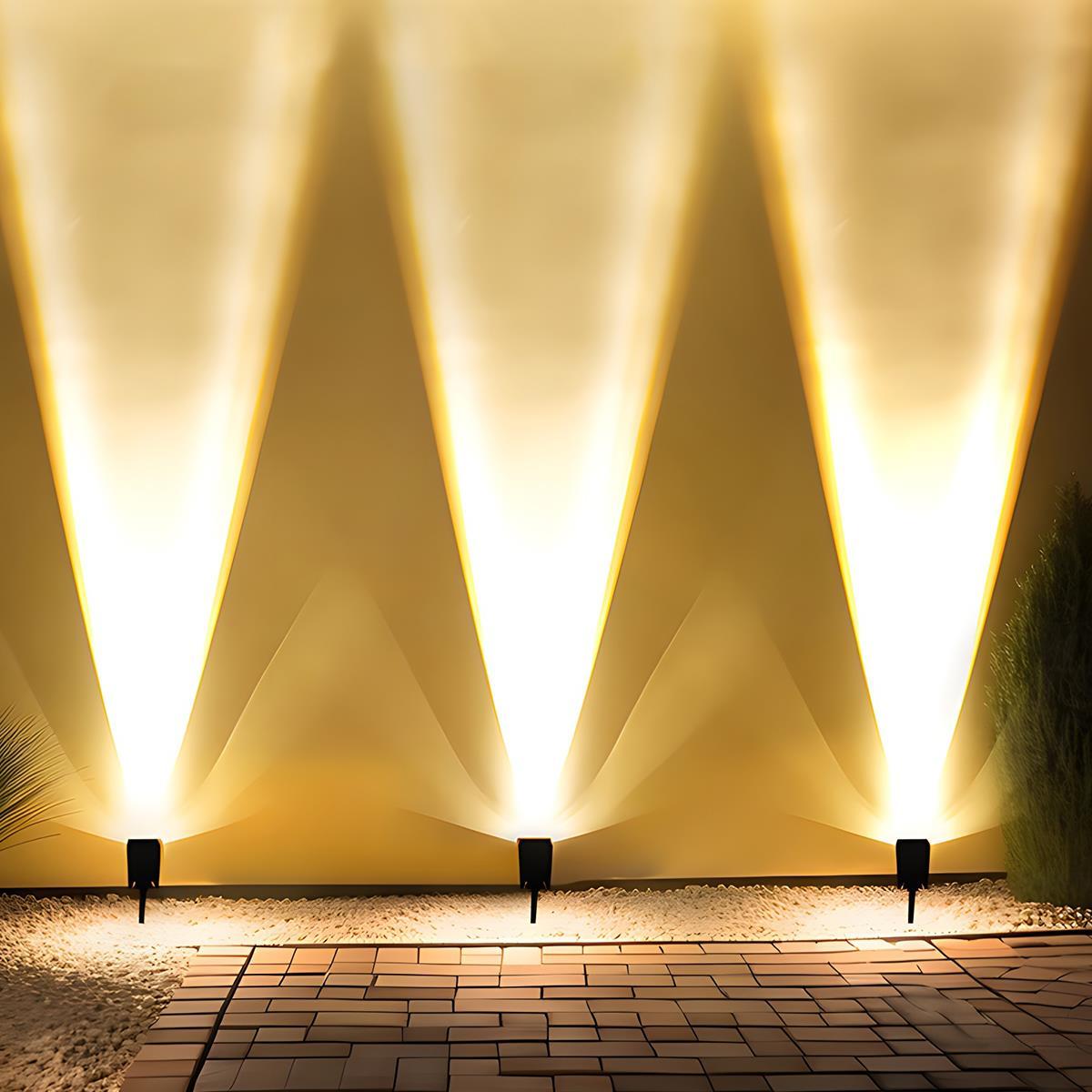 Solar LED Spotlight — Waterproof Multi-Zoom Garden 1