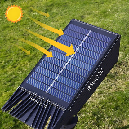 Solar LED Spotlight — Waterproof Multi-Zoom Garden 7