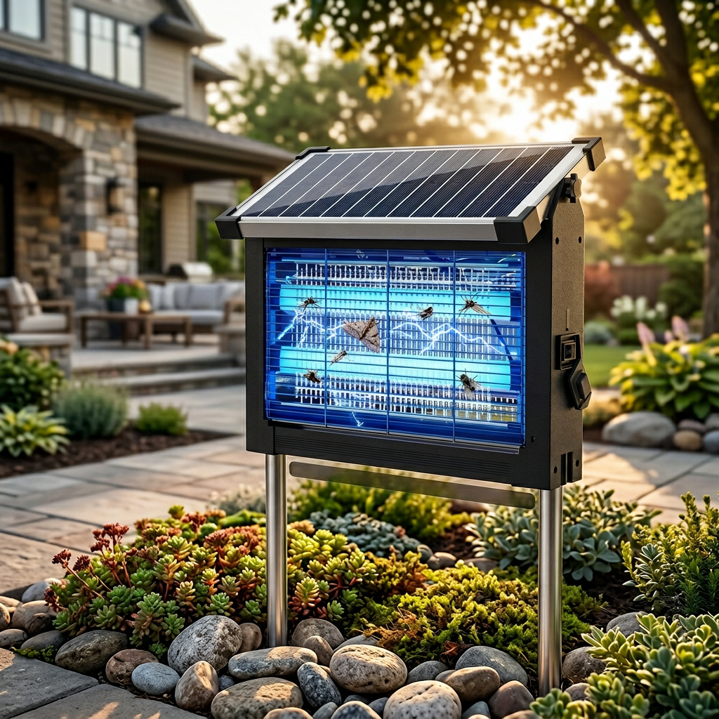 Solar Mosquito Trap — Outdoor, 325 m² Coverage 1