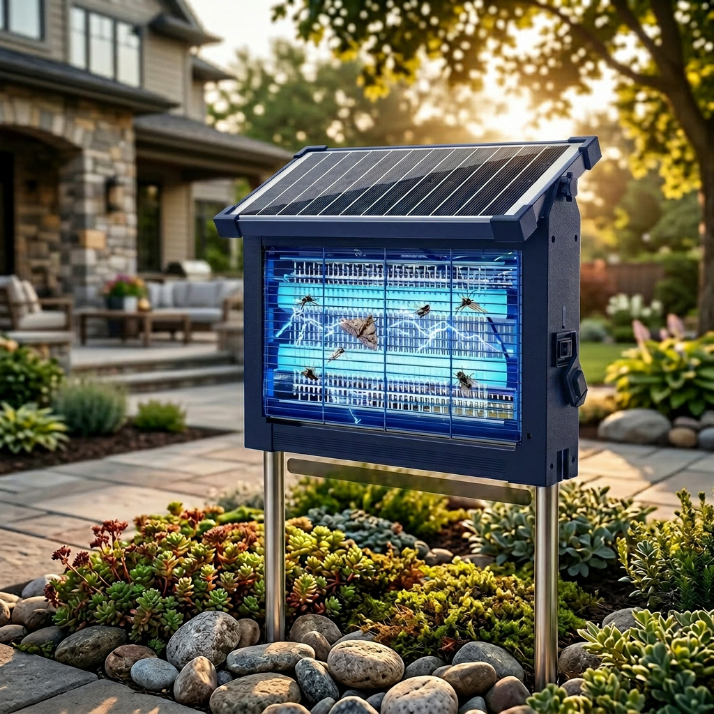 Solar Mosquito Trap — Outdoor, 325 m² Coverage 10