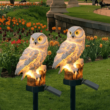 Solar Owl Garden Light — Automatic Outdoor Lamp 2