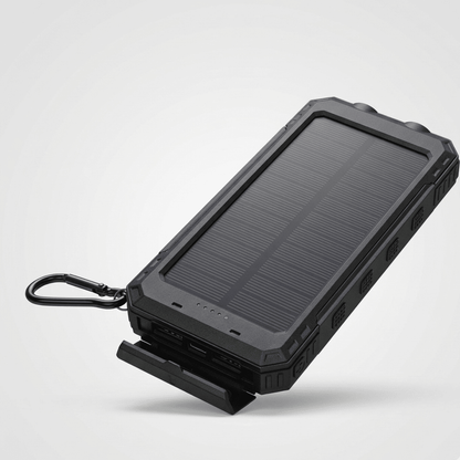 Solar Power Bank 20000mAh with LED Torch & Compass 10