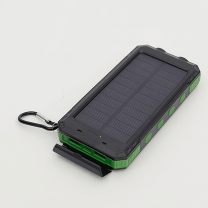 Solar Power Bank 20000mAh with LED Torch & Compass 11
