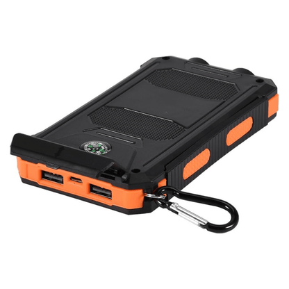 Solar Power Bank 20000mAh with LED Torch & Compass 15