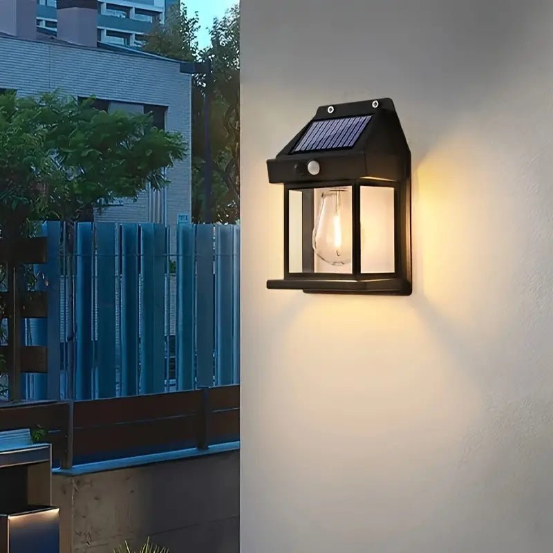 Solar Wall Light with Motion Sensor, Outdoor 4