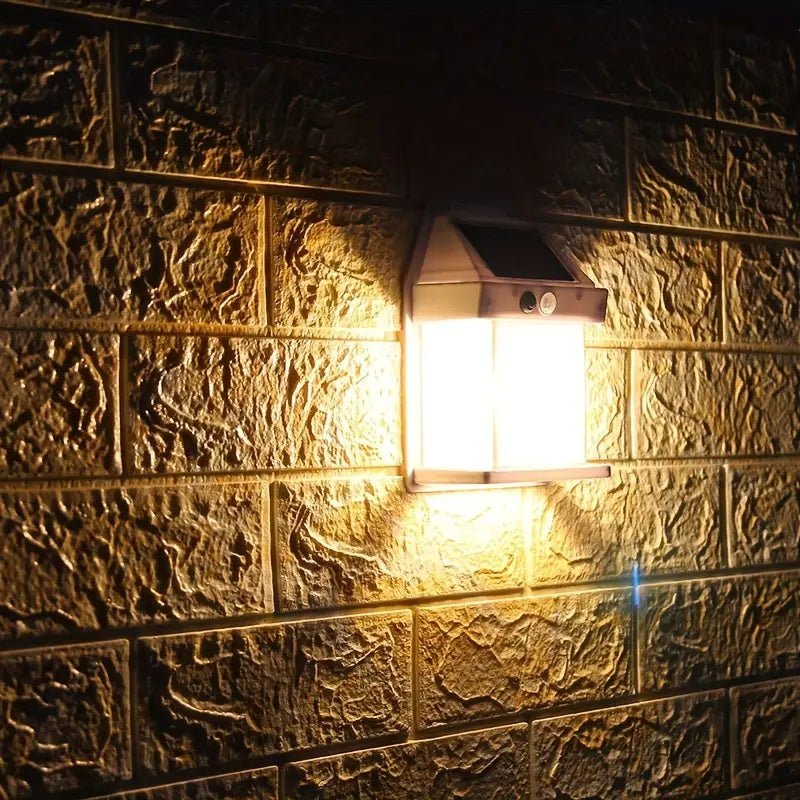 Solar Wall Light with Motion Sensor, Outdoor 6