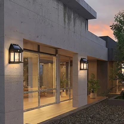 Solar Wall Light with Motion Sensor, Outdoor 8