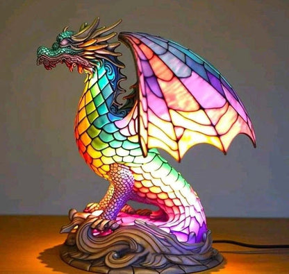 Stained Glass Animal Lamp — Artistic Decor 10