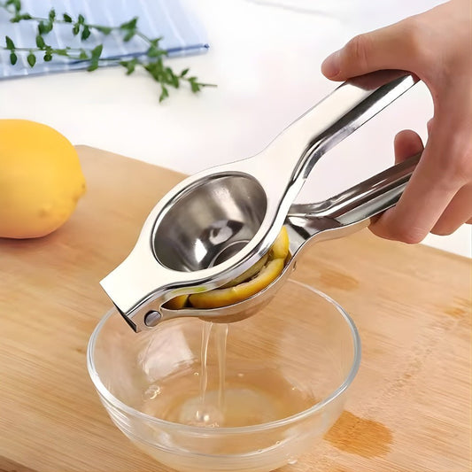 Stainless Steel Citrus Juicer — Manual Lemon Press 1
