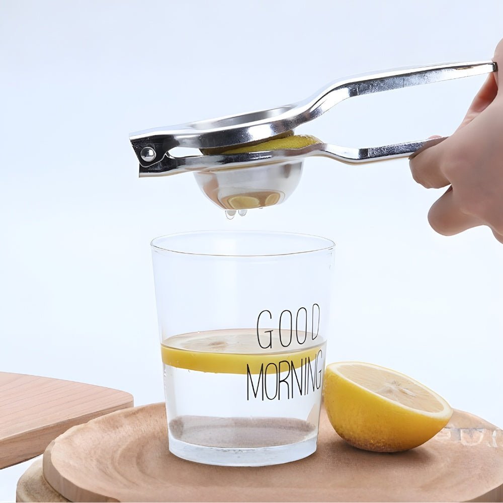 Stainless Steel Citrus Juicer — Manual Lemon Press 3