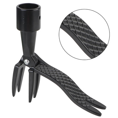 Stand-Up Weed Puller — 122 cm Ergonomic Steel Remover 6