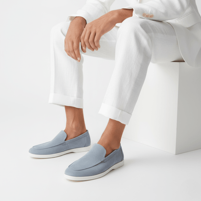 Suede Slip-On Loafers — Cushioned Comfort Insole 2