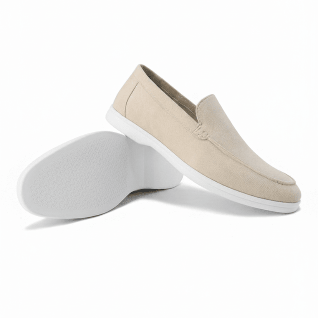 Suede Slip-On Loafers — Cushioned Comfort Insole 3
