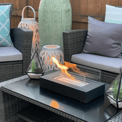 Tabletop Bioethanol Fireplace — Portable Smokeless Flame 6
