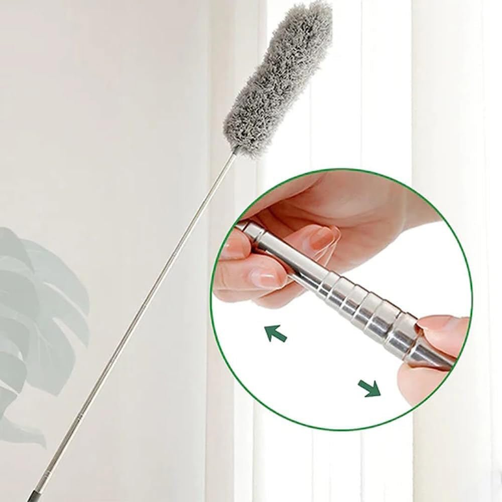 Telescopic Duster — Extendable 2.8m & Machine Washable 7