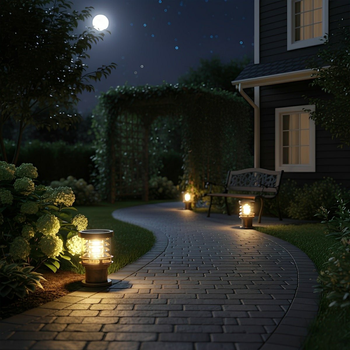 Tiered LED Garden Light — Waterproof Landscape Lamp 7
