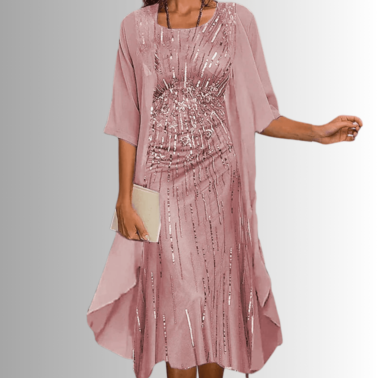 Two-Piece Summer Set — Blouse and Flowy Dress 5