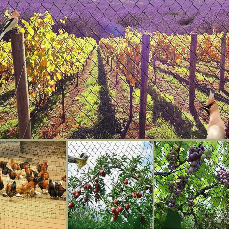 UV-Resistant Bird Netting for Fruit Trees 1