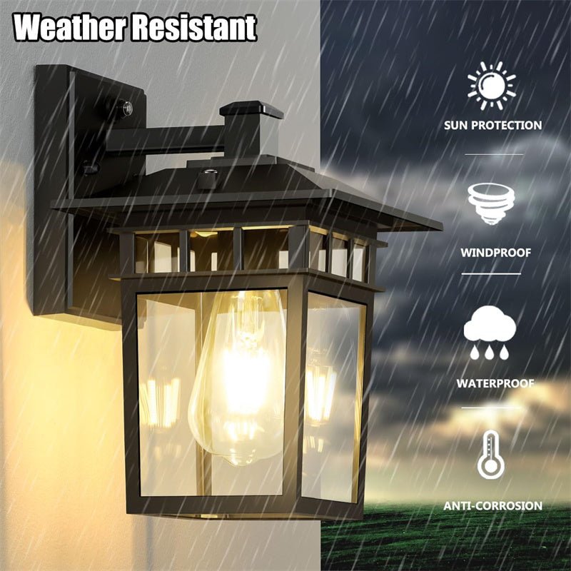 Waterproof E27 Aluminum Outdoor Wall Lantern 9