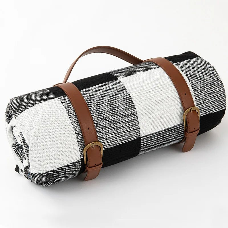 Waterproof Picnic Blanket With Carry Strap 4