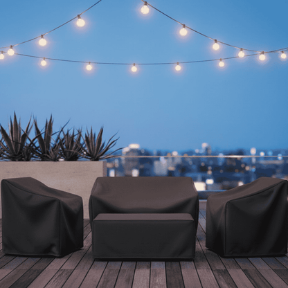 Waterproof Polyester Outdoor Table Cover 2