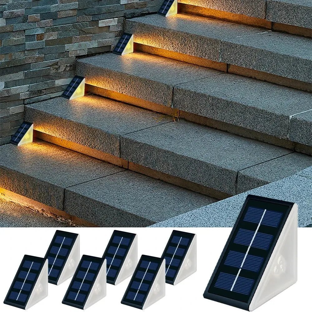 Waterproof Solar Garden Step Lights, IP67 2